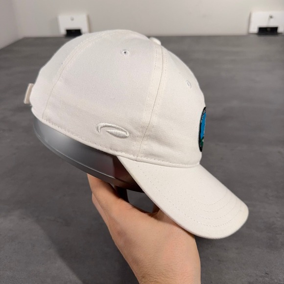 Pukka GolfDC Academy Hat Mens White Adjustable Golf Baseball Cap Embroidered - Picture 4 of 7